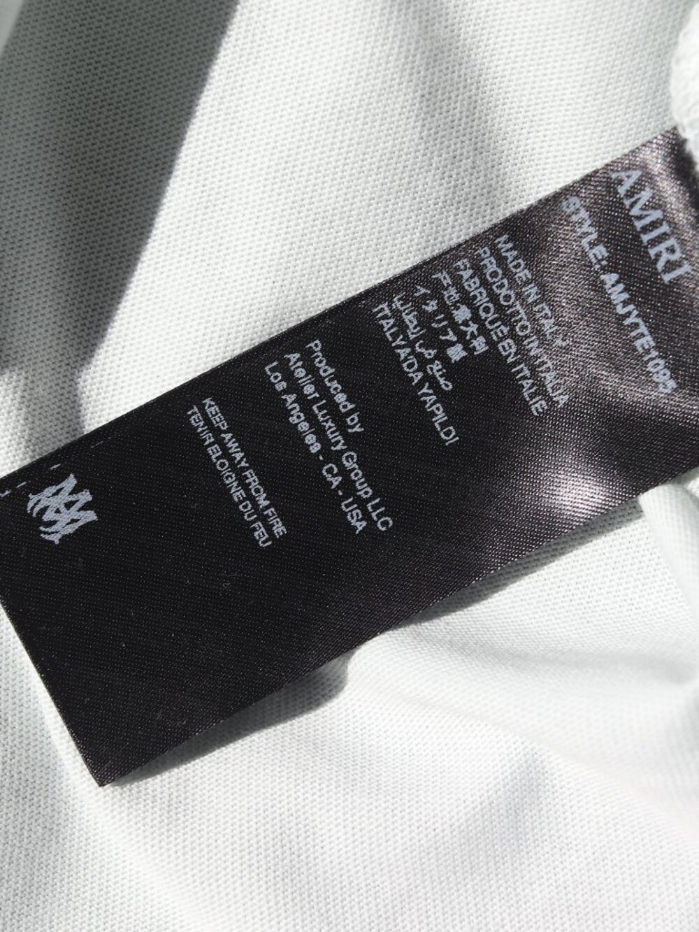 MINT AMIRI BANDANA PATCH - Picture 5 of 6